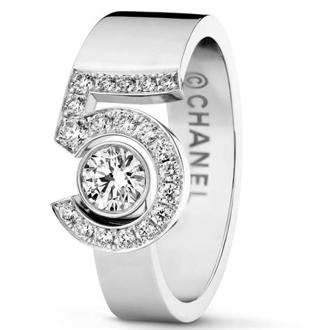 coco chanel no 5 ring black